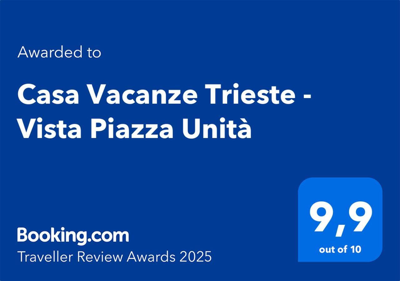 Casa Vacanze Trieste - Vista Piazza Unita Zewnętrze zdjęcie